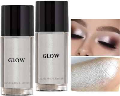 REIMICHI Glow Finish and easy to blend formula Highlighter(silver)