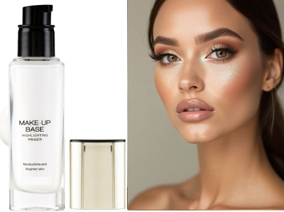GABBU Highlighting Primer for Face, Golden Tint.2 Highlighter(white)