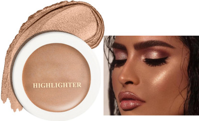 ADJD Metallic Glitter Makeup Highlighter For Instant Bright Look Highlighter(BRONZE)