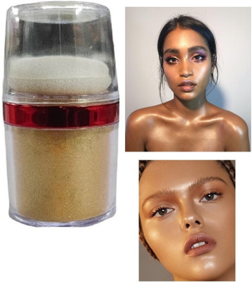 Jiwoo BODY AND FACE MAKUP HIGHLIGHTER FOR ALL SKIN TONE Highlighter(GOLD)