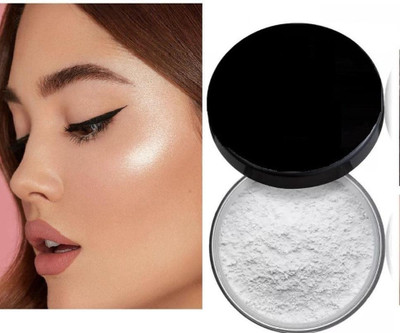 GFSU - GO FOR SOMETHING UNIQUE face & body Best shimmer finish silver highlighter powder Highlighter(silver)