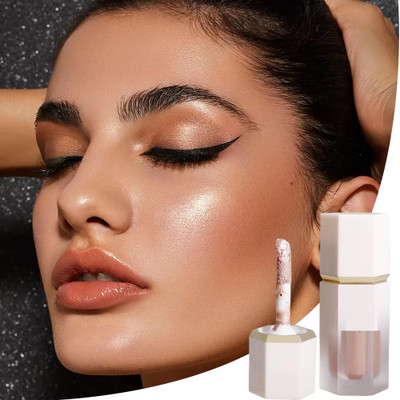 REIMICHI Long Lasting Makeup Liquid Shimmer Glow  Highlighter(copper)