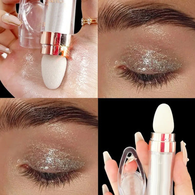 luzimaisa Highlighter Eye Shadow Pen White  Highlighter(sliver)