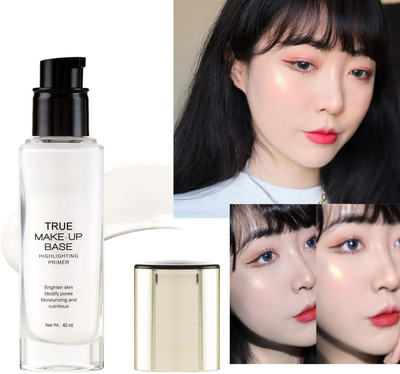 GULGLOW99 Illuminating Glowing Makeup Face 3 in 1 Moisturizer Primer  Highlighter(PEARL GOLD)