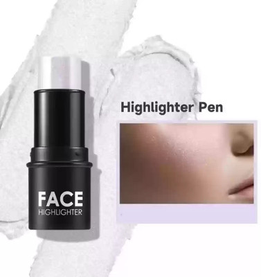 Jiwoo Makeup Silver Highlighter Stick  Highlighter(WHITE)