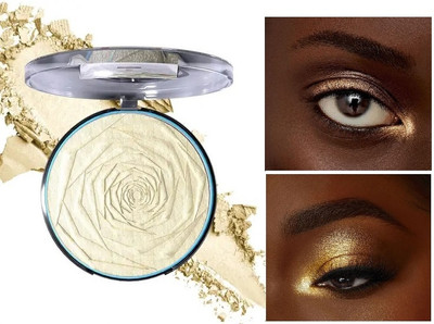 Arcanuy Shiny Gold Rose Highlighter Lightyweight Highlighter(GOLD)