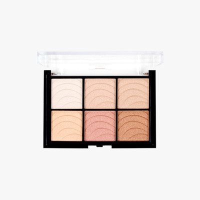 Shryoan Game On Blusher & Highlighter Palette | Highly Pigmented & Blendable Highlighter(Multicolor 01)