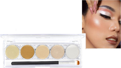 Arcanuy Multi color pressed powder highlighter palette Highlighter(MULTICOLOR)