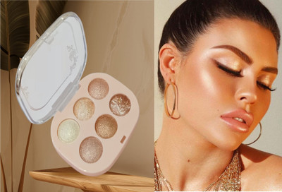 GABBU Highlighter Palette |Matte Finish, Highly Pigmented & Lightweight Highlighter(multi)