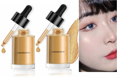 tanvi27 Best Drop & Glow Liquid Highlighter For Face Makeup Highlighter(Golden)