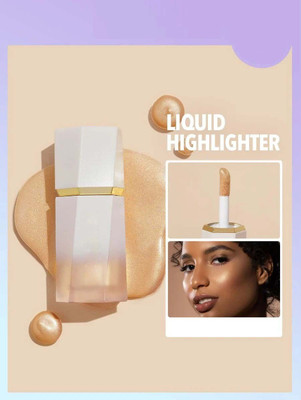 GFSU - GO FOR SOMETHING UNIQUE Highlighter Makeup, Face body liquid Sparkle Highlight Highlighter(gold)