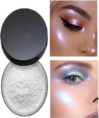 Vyomiris Highliterers Makeup Glitter Powder, Glow Face Highlighters & Luminizer Highlighter(PINK)