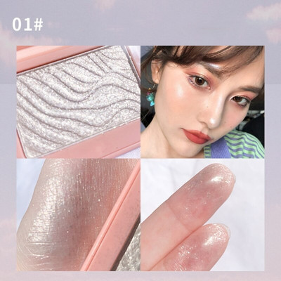 Amaryllis Professional Radiance Highlighter Powder Glow for Skin Highlighter(Shine Silver)