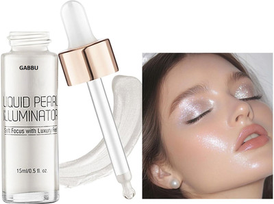 GABBU Liquid Pearl Illuminator Face  Highlighter(silver)