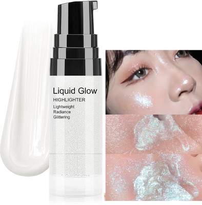 GABBU Unisex Liquid Highlighter 15ml Highlighter(Silver)