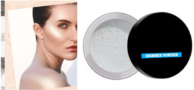 Amaryllis THE FACE AND BODY SILVER POWDER HIGHLIGHTER Highlighter(Shine Silver)