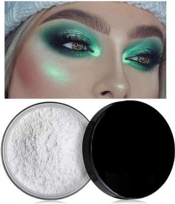 USBK COLOR CHANGING SILVER HIGHLIGHTER POWDER FOR CHARMING LOOK Highlighter(WHITE)