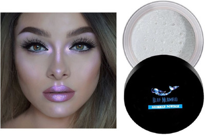 BLUEMERMAID STUNNING FACE MAKEUP SHINY COLOR CHANGING HIGHLIGHTER FOR WOMEN Highlighter(PINK)