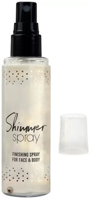 AFARAXIA Shimmer Glitter Shiny Long-lasting Highlight Glow Finish Highlighter(silver)