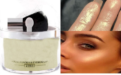 GABBU Illuminator GlowShimmery ShinyGold Highlight For Professional Look Highlighter(SHIMMERY)