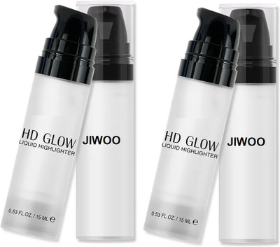 Jiwoo COMBO Illuminating Glow Liquid Highlighter For Face  Highlighter(SILVER)