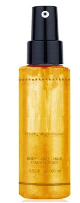 REIMICHI GOLD BODY ILLUMINIZER BODY ,FACE ,HAIR TRANSFER PROOF HIGHLIGHTER Highlighter(GOLD)