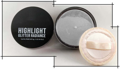 THTC Highlighter Powder Shade-01 Highlighter(SILVER)