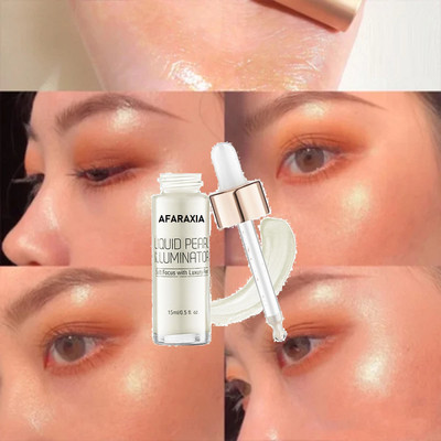 AFARAXIA Pearl Illuminator with Dewy finish Highlighter(PEARL GOLD)