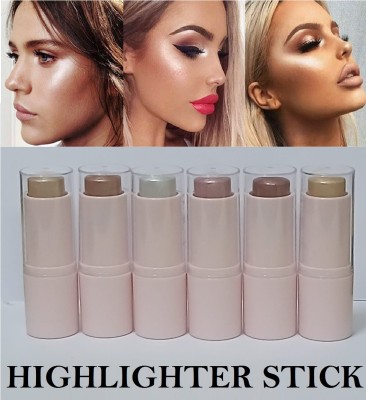 SEUNG New Set Of 6 Long lasting Formula, Lightweight  Highlighter(MULTI COLOR)