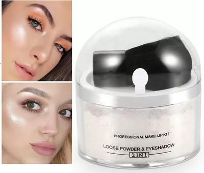 Latixmat Illuminator Face Glowing Shimmer Shiny SILVER Highlight For Professional Look Highlighter(SILVER)