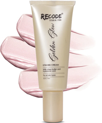 recode Golden Glow Strobe Cream Highlighter(Rose Gold)