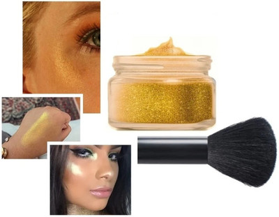 REIMICHI Highly-Pigmented Gold Shimmer Powder  Highlighter(gold)