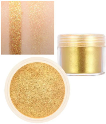 DARVING Highlighter Makeup Palette Glitter Face Highlight Highlighter(GOLD)