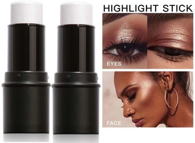 HUZURLU Luminous Highlighting Balm Skin Stick Highlighter(WHITE)