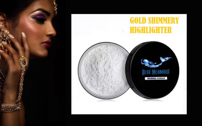 BLUEMERMAID NEW COLOR CHANGING GOLD HIGHLIGHTER FOR MAKEUP Highlighter(GOLD)