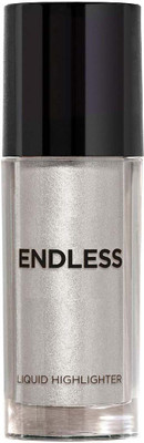 MYEONG Makeup Silver Shimmer and Shine Ultra-Smooth Radiant Illuminator For Face Highlighter(Silver)