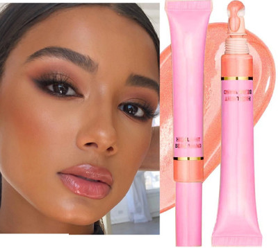 Latixmat Multipurpose Pearl Illuminator Liquid Highlighter With Radiance Finish Highlighter(Copper)