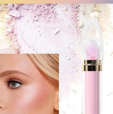 Wiffy Highlighter Highlight Shimmering Powder,Waterproof Long Lasting  Highlighter(golden)
