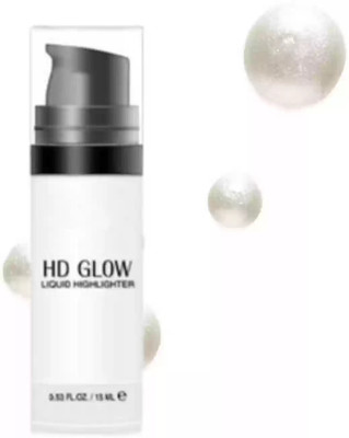 Jiwoo New Liquid Illuminator Silver Highlighter Ultra Smooth Shine Highlighter(White)