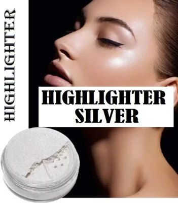 FELICECHIARA Highlighter Finish Highly Pigmented, Lightweight  Highlighter(Silver)