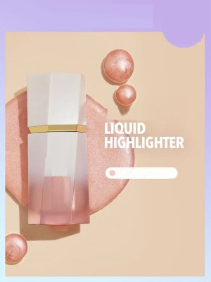 Jiwoo Ultra Smooth Silver Liquid  Highlighter(rose pink)