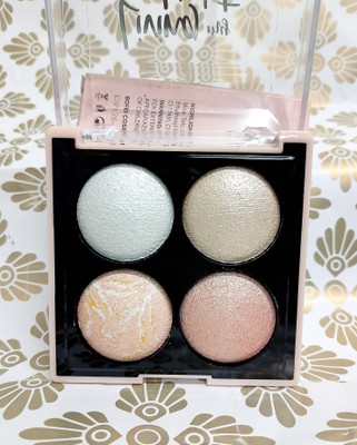 MYEONG Highly Pigmented Face Body Shimmer Changing Highlighter Palette Highlighter(Multi Shade)