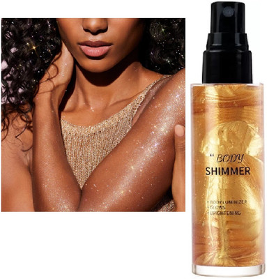 DARVING Ultra Smooth Shine Waterproof Face And Body  Highlighter(GOLDEN)