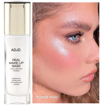 ADJD Instant Glow primer with Gold Shimmer|Long Lasting|Matte Finish Primer Highlighter(SHADE 02)