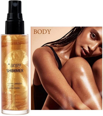 THTC Glow Spray Highlighter, Makeup Highlighter(Ouro)