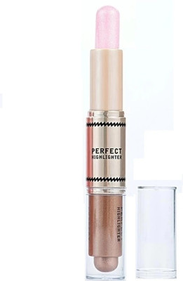 Neycare 2 SHADE OFF COLOR PERFECT NEW STICK LONG LASTING PACK OF 1 Highlighter(MULTI COLOR)
