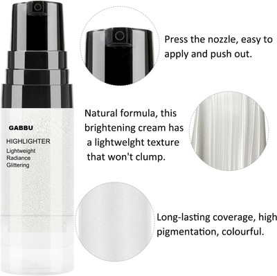 GABBU hd Smooth Silver Liquid Highlighter* Highlighter(silver)