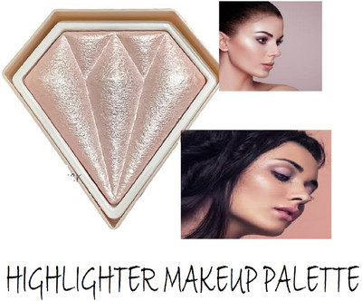 Luipui BEST HIGHLIGHTER MAKEUP PALETTE FOR FACE PACK OF 1 Highlighter(LIGHT PINK)