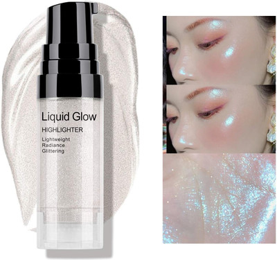 WOONGMI HD Glow Liquid Highlighter - Radiant Illuminator Highlighter(SILVER)