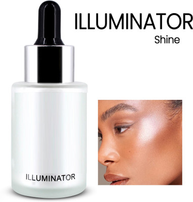 Herrlich Drop & Glow Liquid Highlighter For Face Makeup Highlighter(White)